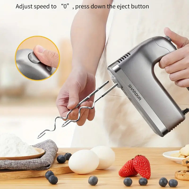 "Egg Beaters: Powerful Mixing, Essential for Baking Cakes & Cooking Dishes"