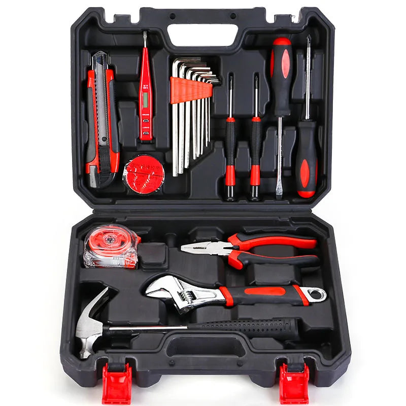 Hardware Hand Tool Set General 120pcs Customizable Tool Set With Plastic Toolbox