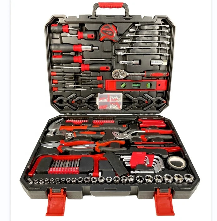168pcs New Design Hardware Tool Set Professional Car Repair Tool Kit with Plastic Box