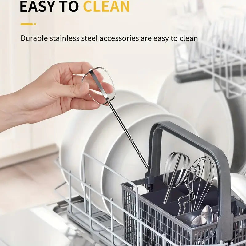 "Egg Beaters: Powerful Mixing, Essential for Baking Cakes & Cooking Dishes"